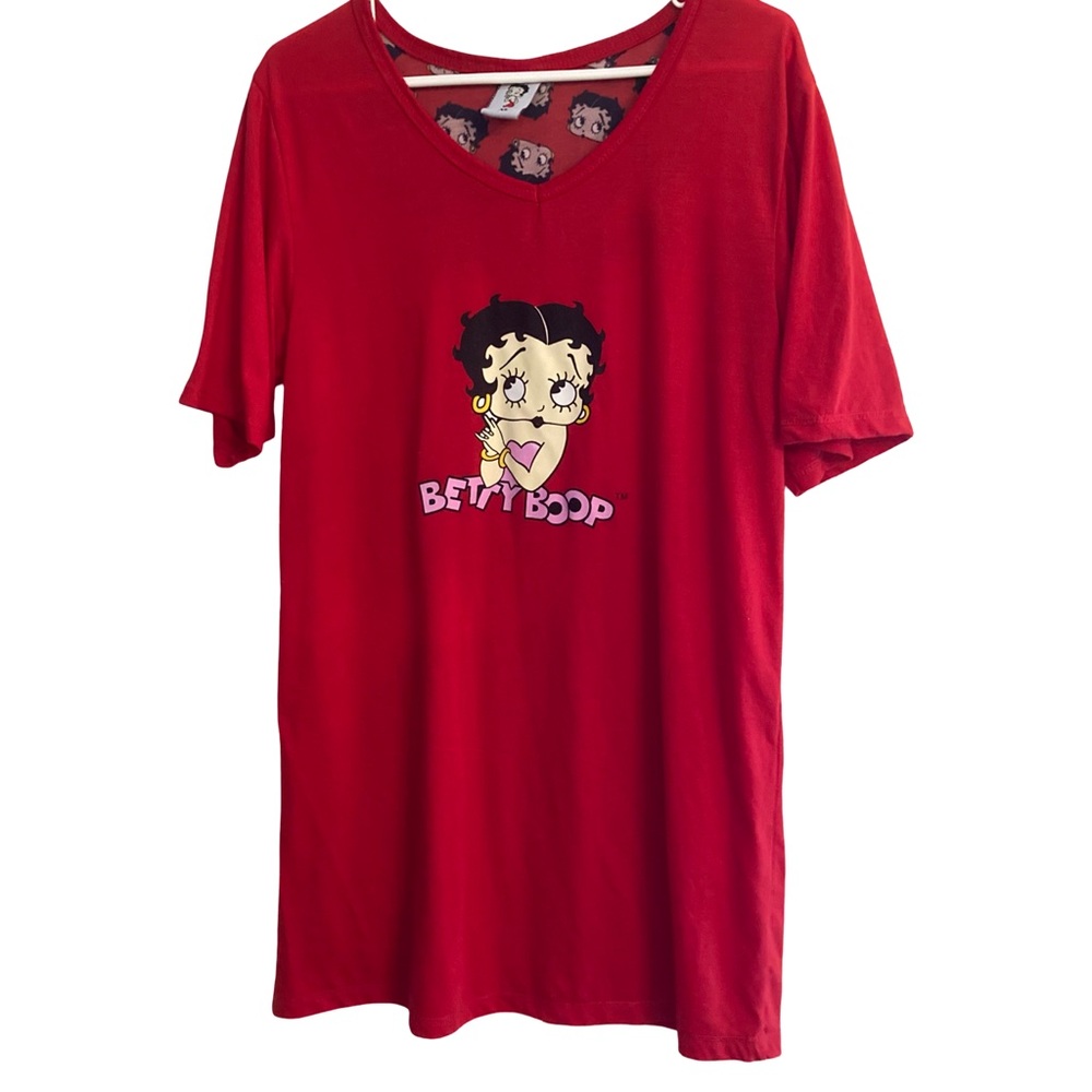 Betty Boop Graphic Nightgown Size XL